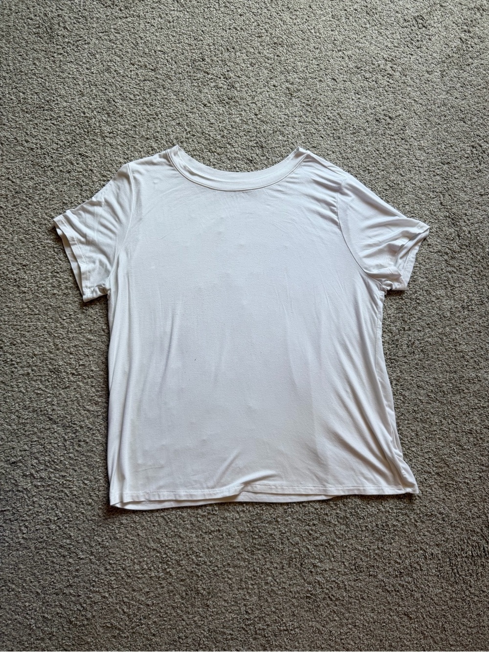 Torrid Super Soft White Short Sleeve Tee